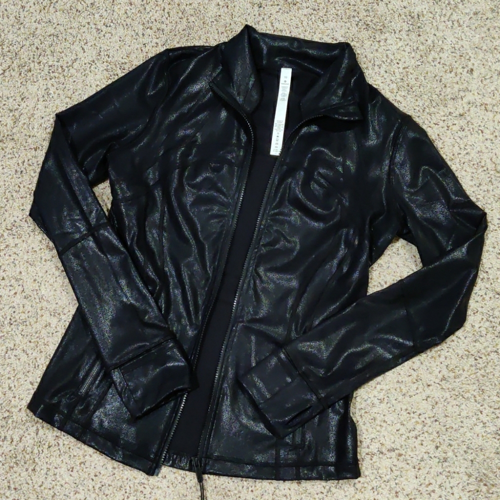 Lululemon Define Spark Foil print jacket- size10